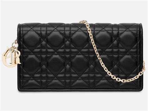 lady dior pouch chain|Dior pouch price.